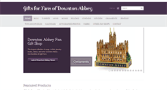 Desktop Screenshot of giftsforfansofdowntonabbey.com