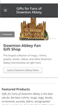 Mobile Screenshot of giftsforfansofdowntonabbey.com